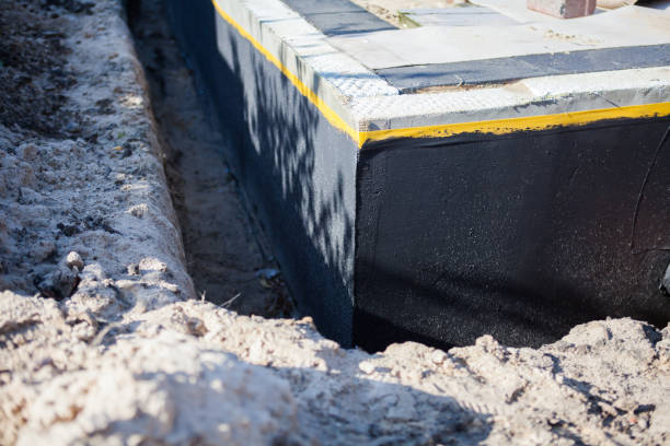 Residential Waterproofing installation at a Pound, WI home by SJ Waterproofing Pros